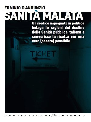 cover image of Sanità malata
